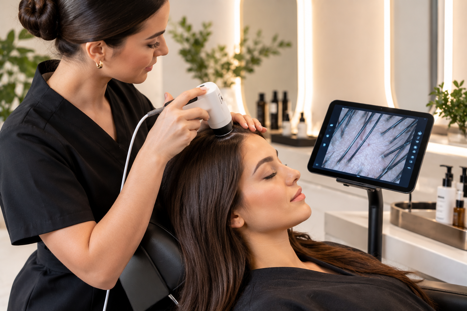 2. Hair Sculp Analysis